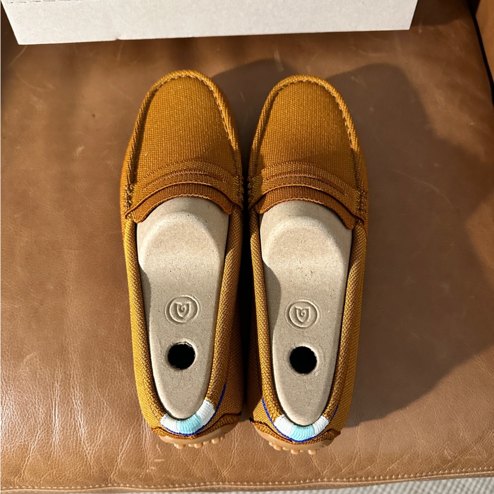 Rothy’s Drivers 9 Cognac NEW IN BOX